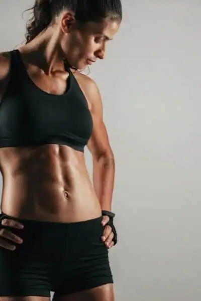 Toning Up at Home: The Ultimate Guide to Bodyweight Exercises 2 Image of woman's toned stomach after bodyweight exercises Oxfordshire and non-surgical treatment from Lipo 360