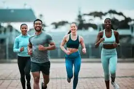 Achieving the Perfect Tone: How Often Should You Exercise for Results? 3 image of man and 3 women doing cardio exercise Oxfordshire to help tone and remove fat from the body.